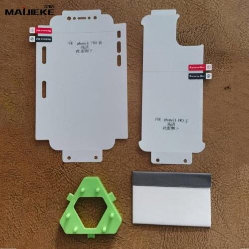 1 Set Full Cover Front+Back Hydrogel film For iPhone 11 Pro Max Screen Protector for iPhone X Xs max Xr nano Protective Film