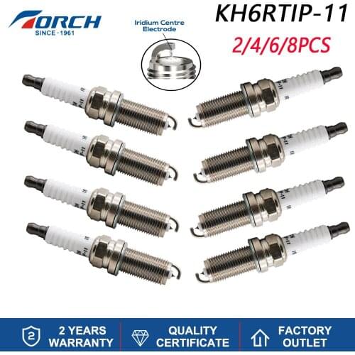 Hot Sale Original Candle Torch Spark Plug Iridium Platinum KH6RTIP-11 for NGK ILFR6J-11K Denso VKH20 Autolite XP532 Brisk P3