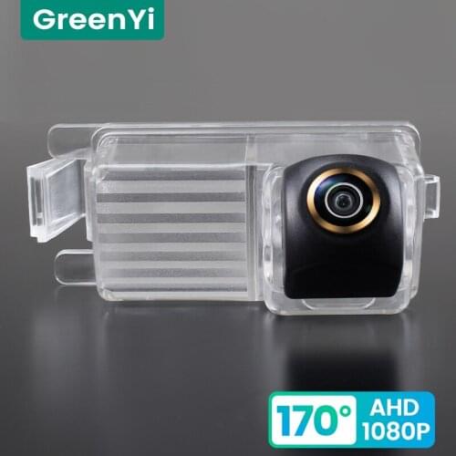 GreenYi 170° HD 1080P Car Rear View Camera for Nissan GT-R LIVINA Tiida Geniss 2005-2015 Night Vision Reverse Reversing 4 Pin