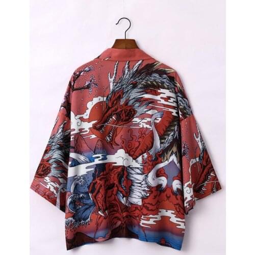 Harajuku Kimonos Women 2020 Blouse Japanese Fashion Obi Yukata Female Samurai Kimono Japones Haori Karate Kimono Cosplay