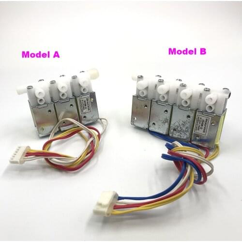 DC 12V Normally Closed N/C Air Valve 3-way/ 4-way Negative Pressure Relief Valve Electric Solenoid Valve for Car Massager