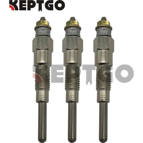 New 3PCS Glow Plug For Kubota D722 D902 D905 D1005 D1105 16851-65510 16851-65512
