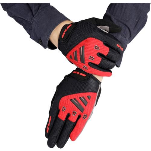 S029 mountain road bike self-propelled spring, summer, autumn and winter unisex touch screen riding gloves shock absorption