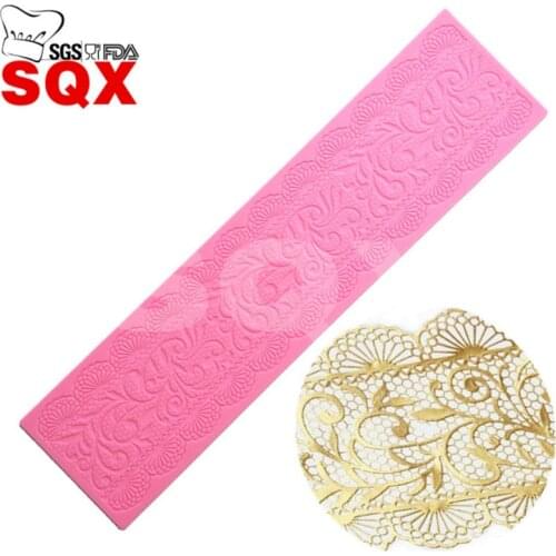Silicone Cake Stand Lace Mold Silicone Cake Mould Cake Decorating Tools LS83