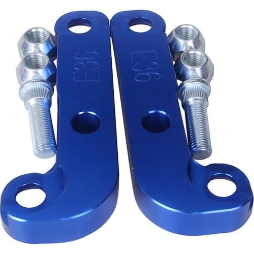 Blue Car Lock Adapter Kit Increase Wheel Turn Angle 25% for E36