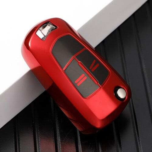 Folding TPU Car Key Case For Opel Vauxhall Corsa D Astra J G Zafira Vectra Insignia B Mokka G 2 Button Cover Accessories Box
