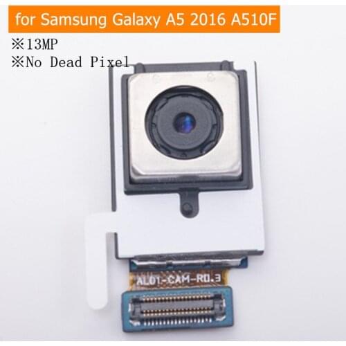 Test QC for Samsung Galaxy A5 2016 A510F Back Camera Big Camera Module Flex Cable 13MPX Main Camera Assembly Replacement Parts