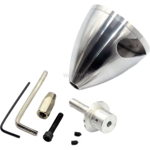 2 Blade Aluminum Spinner 51mm /2in for 4mm shaft motor propeller RC Electric Model Airplanes