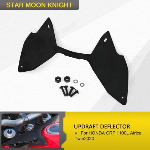 For Honda CRF 1100 L CRF 1100L African twin CRF1100L motorcycle accessories front fork wind deflector wind deflector 2020