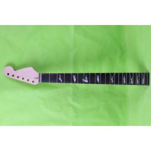 25.5" Electric guitar neck mahogany made Bolt on rosewood fingerboard fine quality 22 fret 001
