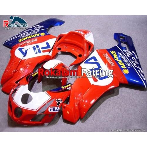 Body Shells For Ducati 749 999 2003 2004 999/749 749s 03 04 Red Blue White Motorcycle Fairing Kit (Injection Molding)