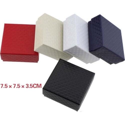 New Fashion Ring Necklace Earring Bracelet Paper Bag Wedding Date Jewelry Gift Box Jewelry Organizer Packing