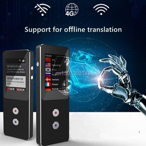 Translator T9 Intelligent Voice Translator Offline Multilingual Translation Global Travel Translatortranslator multi languages o