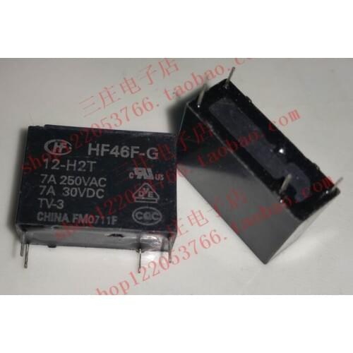 Relay HF46F-G 12-H2T 46F-2-12V-7A