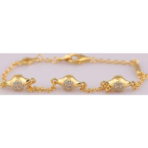 S925 Modern LovePods Bracelet Bangle fit Lady Charms Beads Pendants DIY Jewelry Shine & Clear CZ