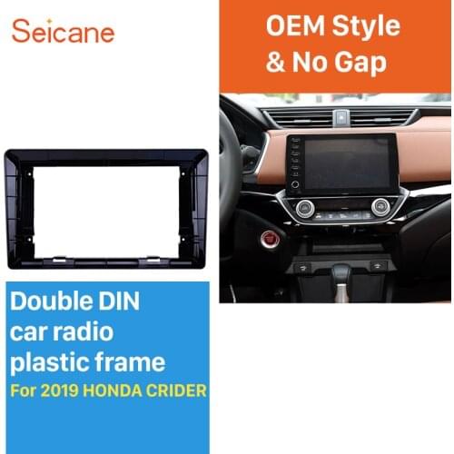 Seicane In Dash 9 inch Car Radio Frame Panel Bezel Trim kit Cover Trim For 2019 HONDA CRIDER OEM Style