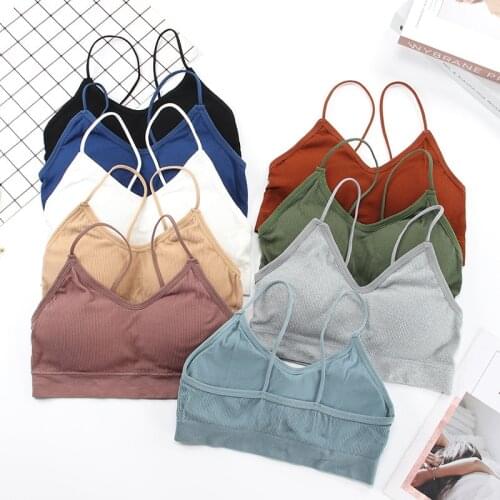 Womens Top Female Crop Top Strapless Padded Bralette Streetwear Seamless Underwear Sexy Lingerie Tube Top Bra Bandeau Top