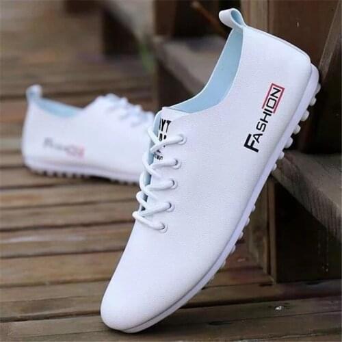 Summer Small Leather Shoes Fashion Mens Shoes Mens Moccasin Loafers Non-Slip Breathable Casual Shoes Drivers Driving Shoes