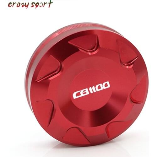 Rear Brake Fluid Reservoir Cover Cap For HONDA CB1100 2013-2017 CB 1100 2016 Motorcycle Accessories With Logo