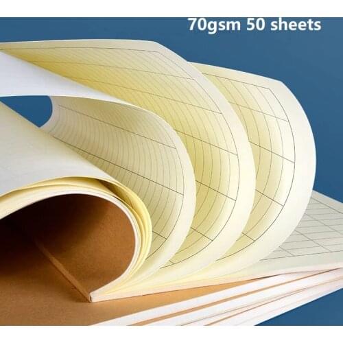 2 Pack A4 100 Pages Blank Self-Filling Format Sheets Income Expense Ledger Recorder Tracker Receipt Organizer Visitor Log Book