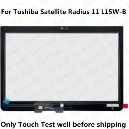 11.6 inch new Touch Screen Glass+Digitizer For Toshiba Satellite Radius L15W-B Series L15W-B1302 L15W-B1208 L15W-B1302