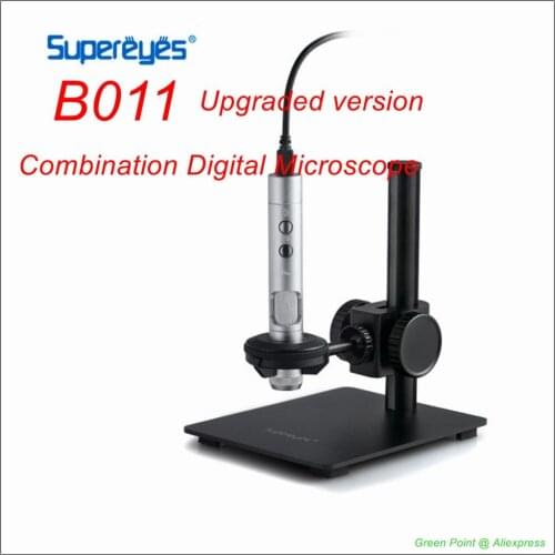 2000X focusable and replaceable lens digital USB portable digital microscope B011 PCB maintenance telefocal magnifying electron