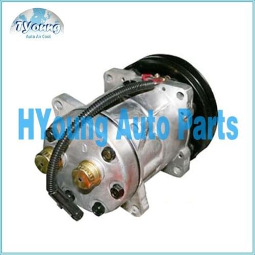 5H11 1814 Car air conditioning compressor for Case IH COMBINE 1620 1640 1644 1660 1666 1670 1680 47109148 1999755C3 1999755C2