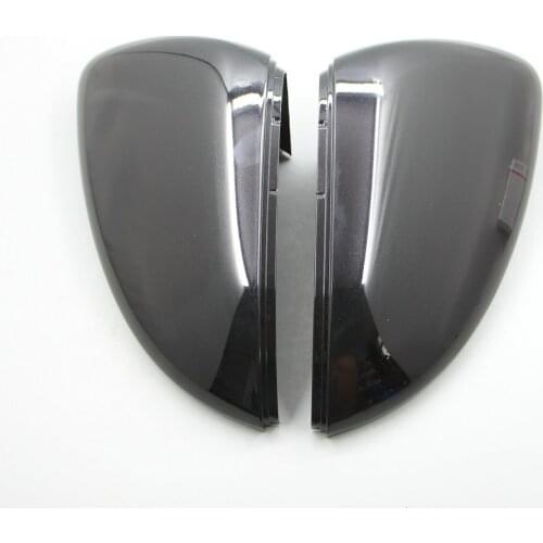 Aplicar a 2014-2018 anos GOLF 7 MK7 7,5 RLINE Black espejo retrovisor shell de revertir espejo reflector shell
