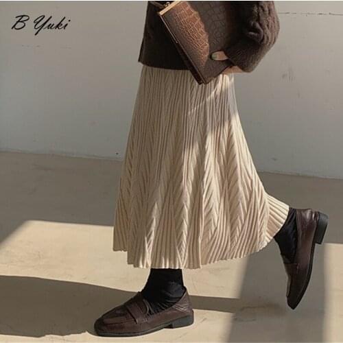 Bless YuKi Women's Knitted Skirts
