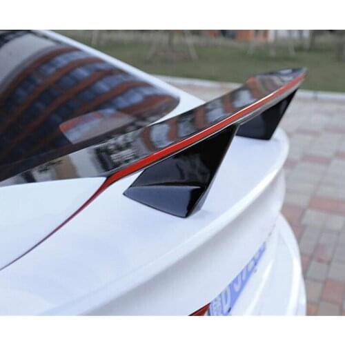 CEYUSOT FOR GT Universal Spoiler Accessories Korean Cars Hyundai Elantra Sonata Kia ABS Plastic Trunk Rear Lip Tail Wing 145CM