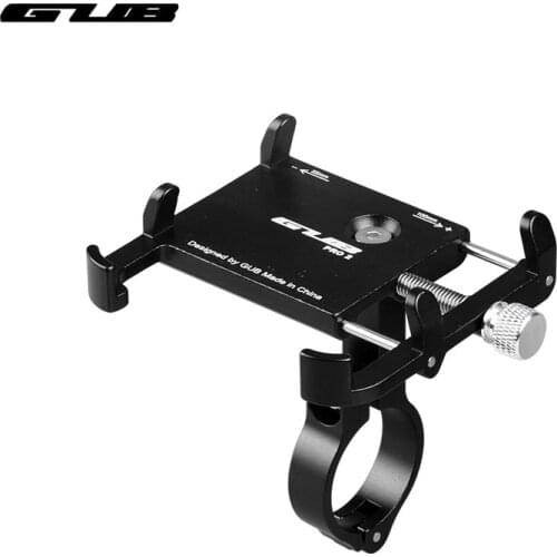 GUB PRO-2 PRO2 Aluminium Bike Telefoon Houder 3.5-6.5 Smartphone Verstelbare Universele Ondersteuning GPS Bike Telefoon Stand