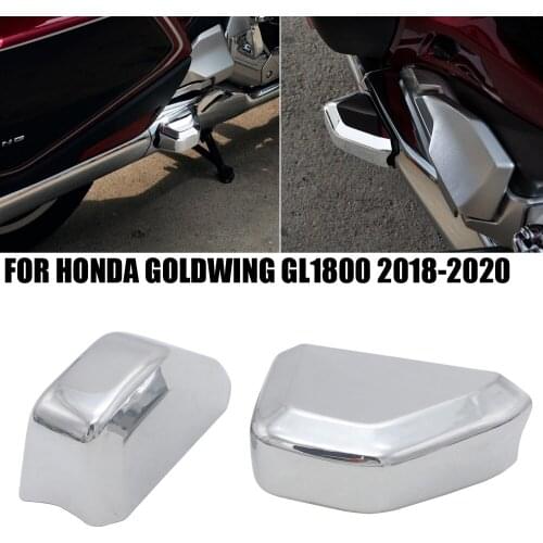 For Honda Goldwing GL1800 2018 2019 2020 Saddlebag Guard Covers Motorcycle Chrome Accessories ABS Plastic