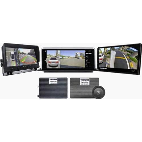 TWINSPARTNER 360 Camera 3.5D HD Car Around view Monitor Parking Surround View System Bird View Panorama System