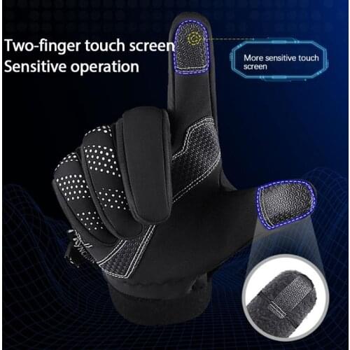 Kyncilor Outdoor Gloves for Men & Women Winter Glove Windproof Waterproof Cycling Gloves Keep Warm Touch Screen for Smar