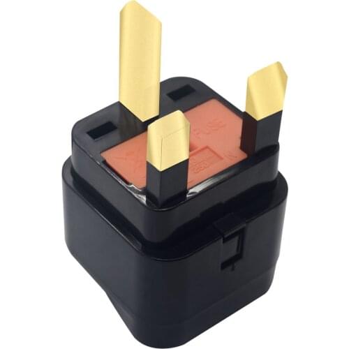 Fused UK Plug To EU US AU Plug 2500W AC Power Electric Universal International World Travel Adaptor Adapter Converter