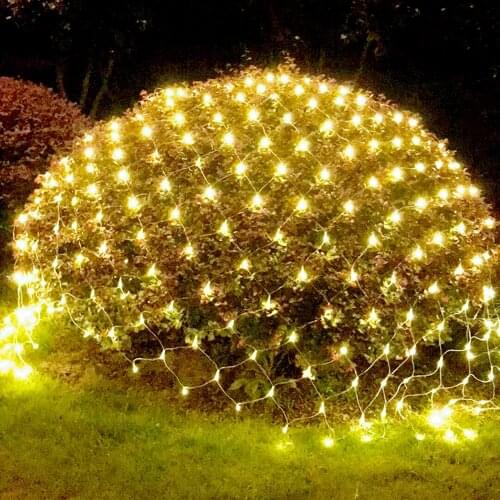 Fairy String Net Mesh Light LED Christmas Decoration for Home Garland Pendant Christmas Tree Decor 2020 Navidad Ornaments Xmas
