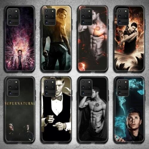 Supernatural Dean Winchester Phone Case for Samsung S20 plus Ultra S6 S7 edge S8 S9 plus S10 5G lite 2020