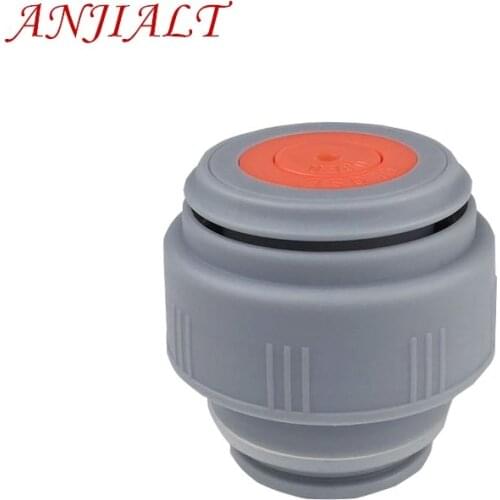 ANJIALT 4.5cm Thermos Cover Vacuum Flsak Stopper Lid Thermocup Cap Bullet Insulation Cup Cover Stainless Thermose PP Accessories