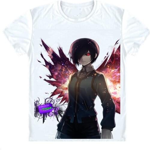 Tokyo Ghoul Tokyo Guru Jack re T-Shirts Short Sleeve Shirts Toka Kirishima Rize Kamishiro Hideyoshi Nagachika Cosplay Shirt