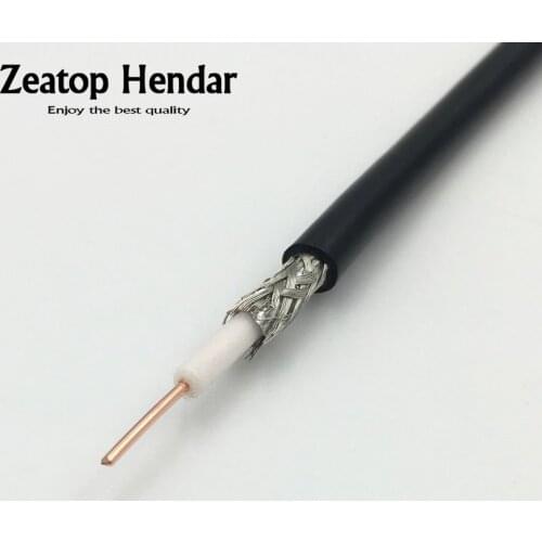 1Pcs LMR195 RF Coaxial Cable 50ohm Coax Antenna Transceiver Pigtail Jumper LMR 195 High Quality Wire Adapter 5M 10M 30M 50M