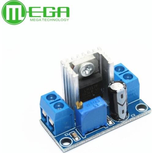 100PCS New LM317 DC-DC step-down DC converter circuit board power supply module