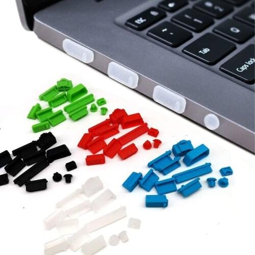 2 Set Universal Notebook Anti Dust Plug 26pcs Laptop Dustproof Stopper Dust Plug Usb Computer Interface Waterproof Cover
