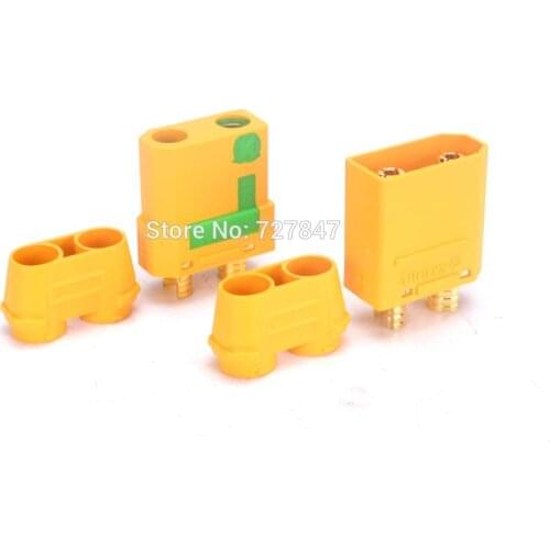 Amass XT90S XT90-S XT90 Anti-spark Connector Plugs Male Female FPV Drone Battery Connector for Accessories