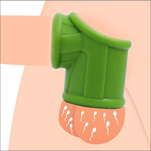 Men Sex Ring Cock Cage Penis Ring Silicone Scrotum Semen Lock Ring Penis Sleeve Sex Toys for Man Erectile Lasting Penis Cockring