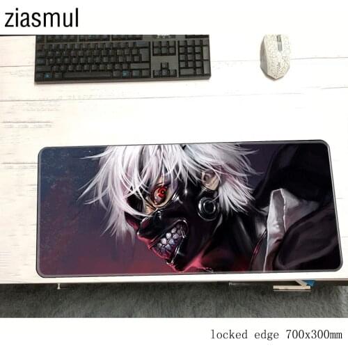 Tokyo Ghoul mouse pad 700x300x3mm pad to mouse notbook computer mousepad Domineering gaming padmouse gamer to laptop mouse mat