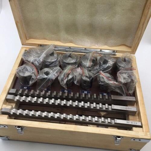 21pcs Keyway Broach Tool Set Broaches 32-50 Bushings Shims HSS Cutting Tools High quality NE