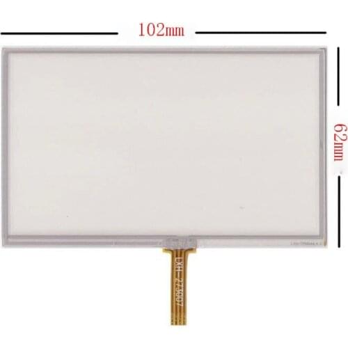 New 4.3 inch 4Wire Resistive Touch Panel Digitizer Screen For Oysters Chrom 1000 GPS