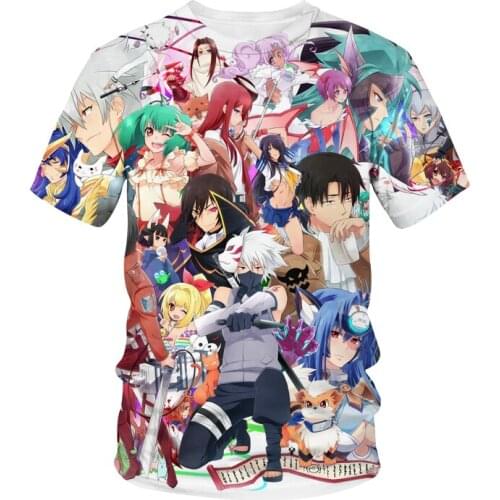 New Arrival T-Shirt Anime Collection 3D Printed Streetwear One Piece Men Women Fashion T Shirt Harajuku Cosplay Tees Tops Unisex