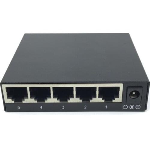 OEM high quality mini cheap priceule5-port10/100/1000M HUB capture packet mirroring Any port capture packet data captureEthernet