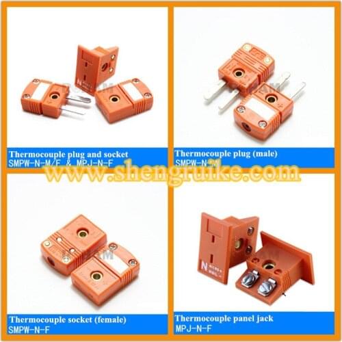 Omega thermocouple plug and socket